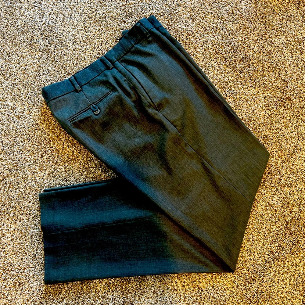 Grey 33” waist 32” inseam slacks. High quality and comfortable.